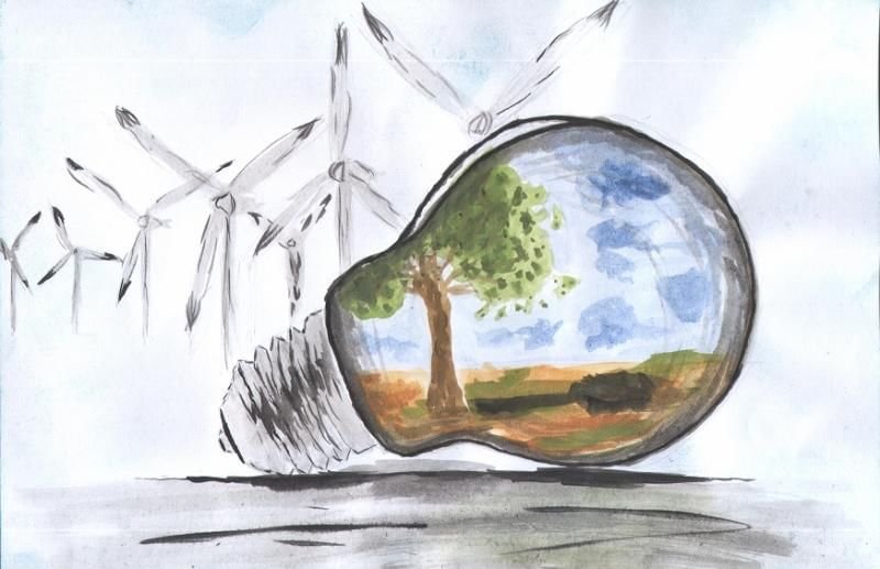 Рисунок на экологическую тему