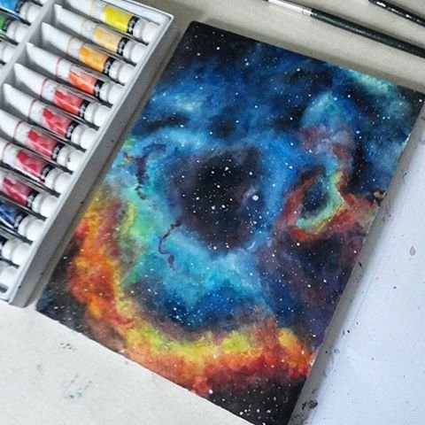 Космос рисунок