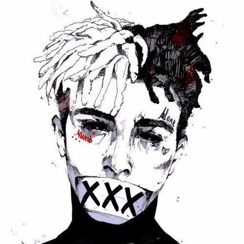 Портрет Xxtentacion