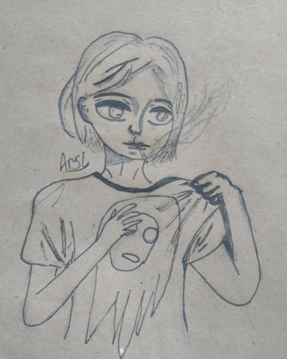 Рисунок Кирилла бледного карандашом