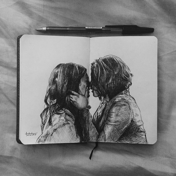 Идеи для рисунков любовь