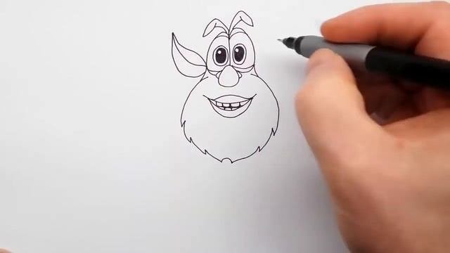 Буба рисовать пошагово