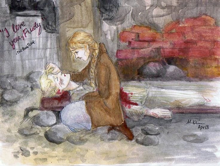 Книжный вор арт