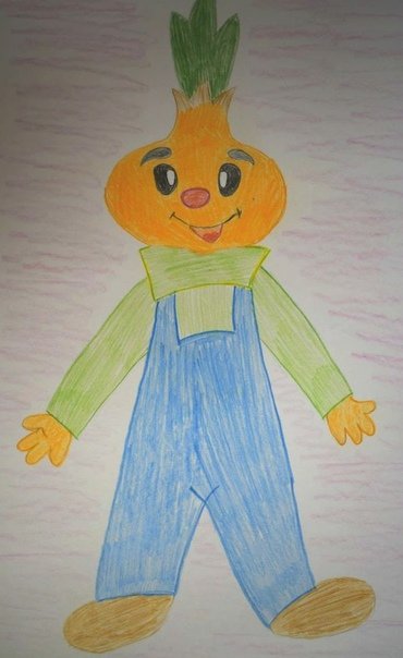 Чиполлино рисунок