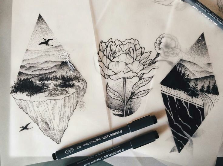 Идеи для рисунков Эстетика легко
