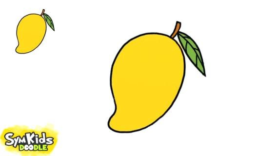 Манго нарисовать