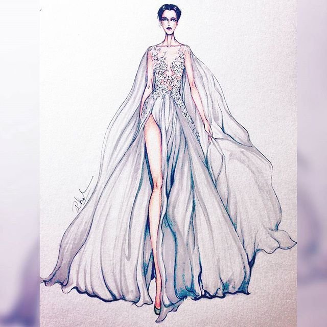Haute Couture эскиз