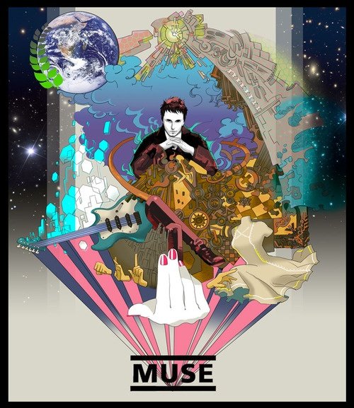 Muse плакат