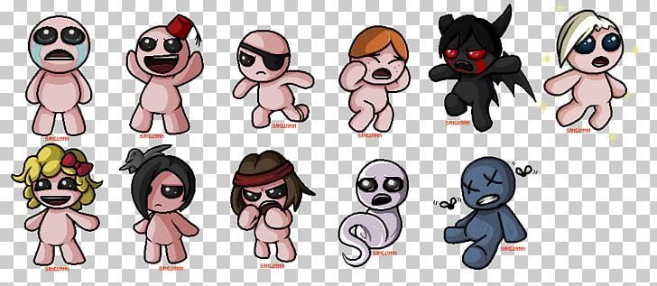 Isaac Art персонажи