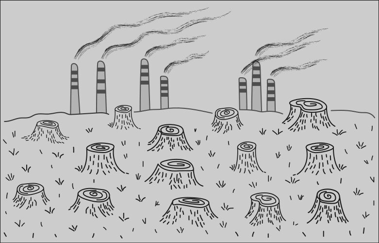 Экология раскраска