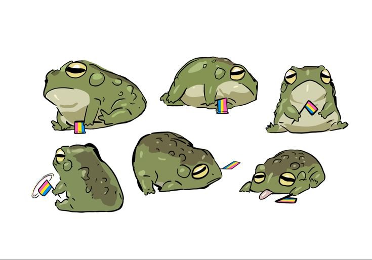 Лягушка референсы милые