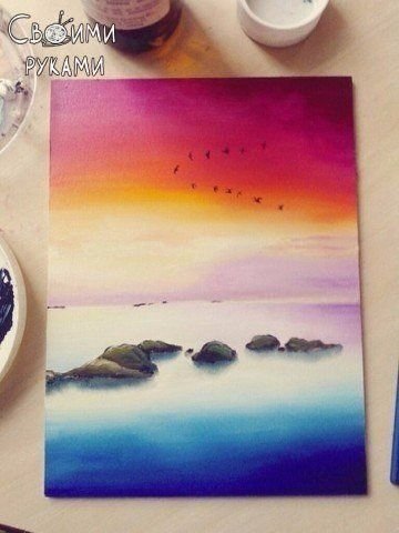 Красивые рисунки красками
