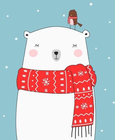 Новогодние картинки для срисовки