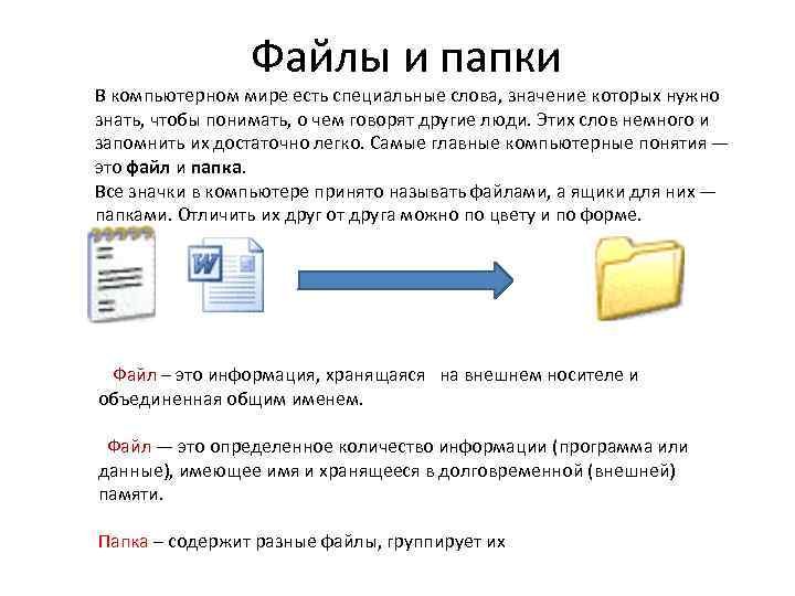 Папка на компьютере