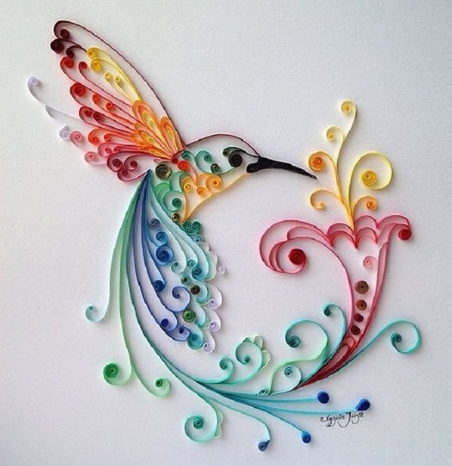 Quilling paper для начинающих