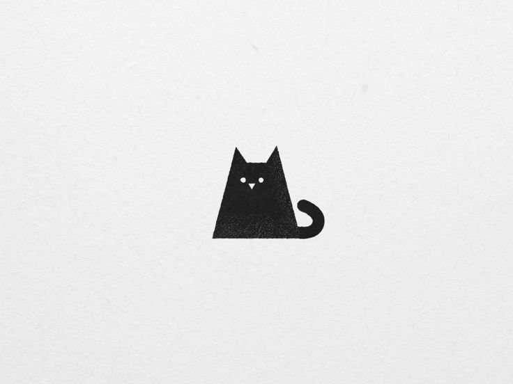 Морда кота Минимализм