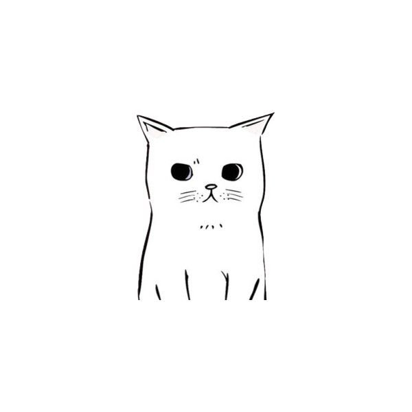 Милые котики Минимализм