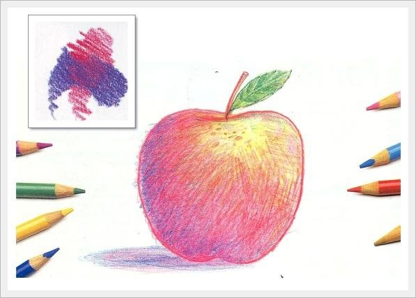 Рисунки цветными карандашами