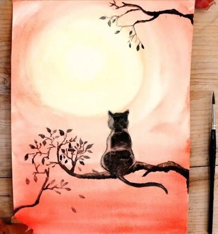 Идеи для рисования котов