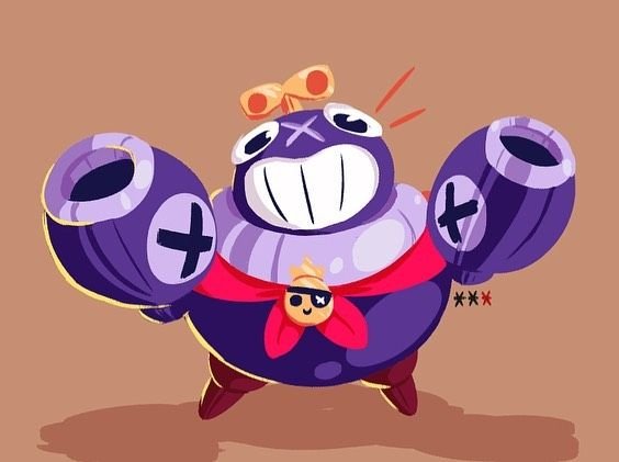 Тик Brawl Stars Art