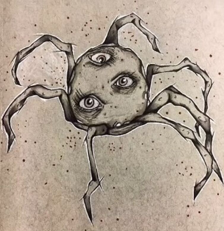 Странные рисунки карандашом