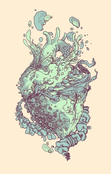 Shape of Water Art