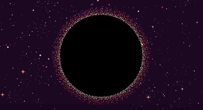Черная дыра гиф