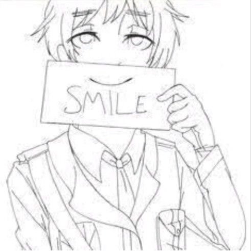 Аниме улыбка