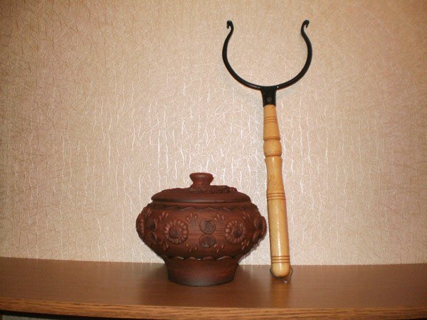 Ухват Кочерга чугунок