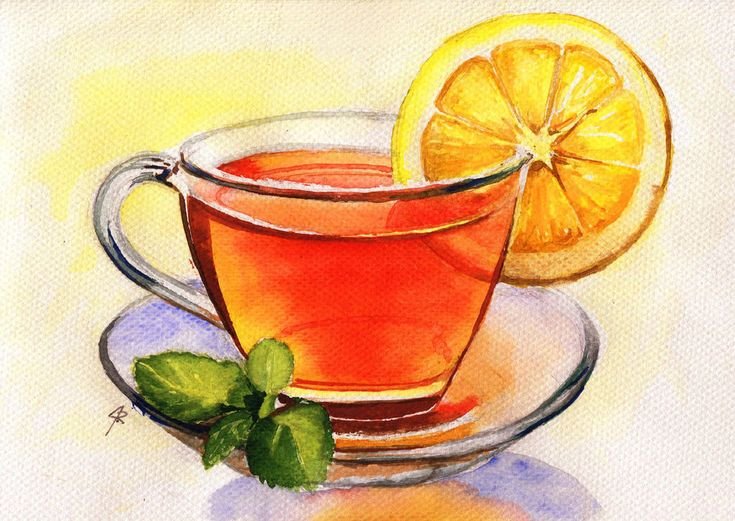 Нарисовать чай