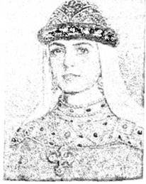 Княгиня Ольга рисунок