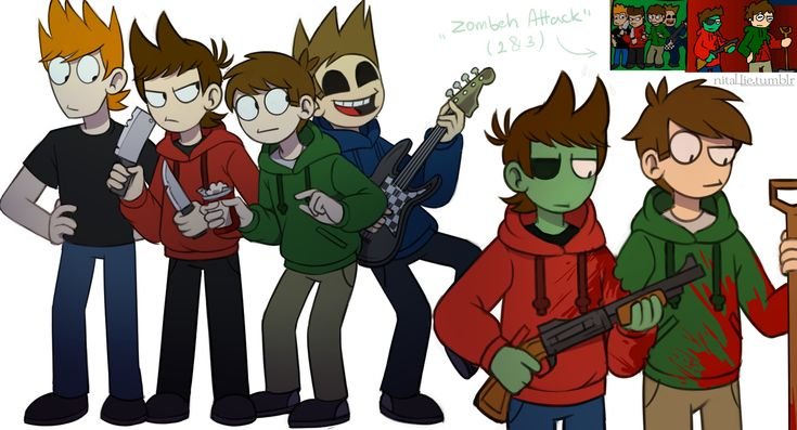 Торд Eddsworld в полный рост
