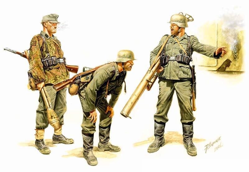 Немецкие солдаты 1/35 MASTERBOX