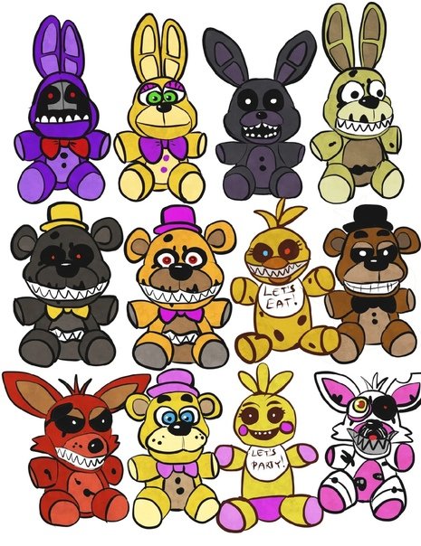 Бонни ФНАФ 9