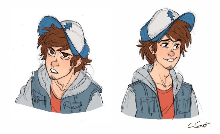 Gravity Falls Диппер
