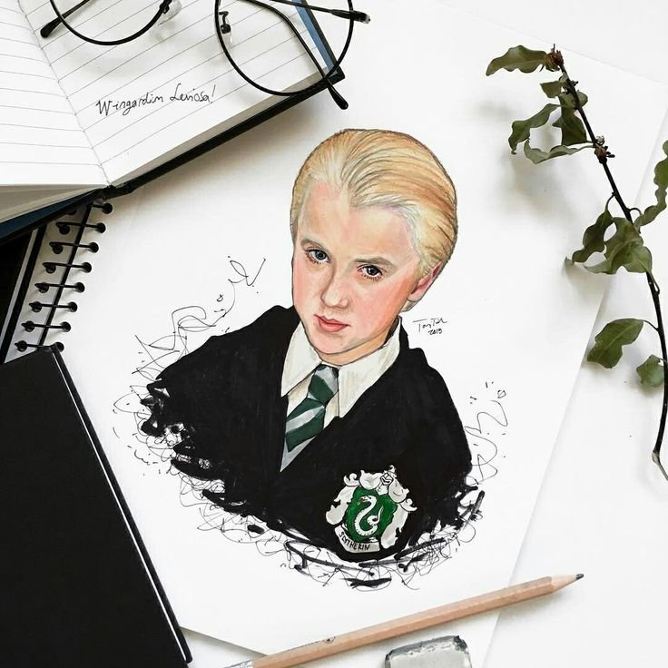 Портрет Драко Малфоя