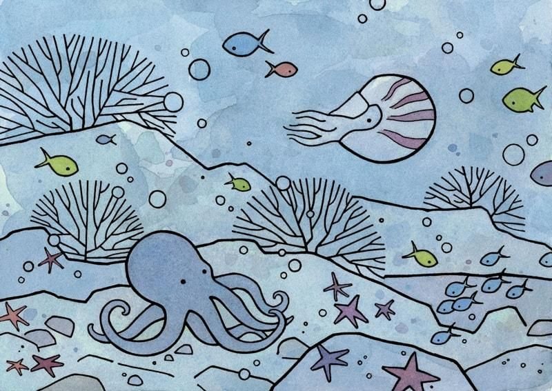 Рисунок на тему море