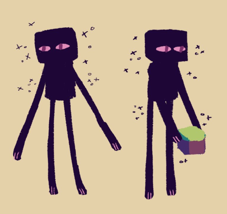 ЭНДЕРМЕН майнкрафт