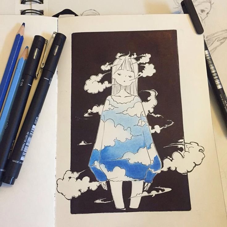Рисунки для скетчбука