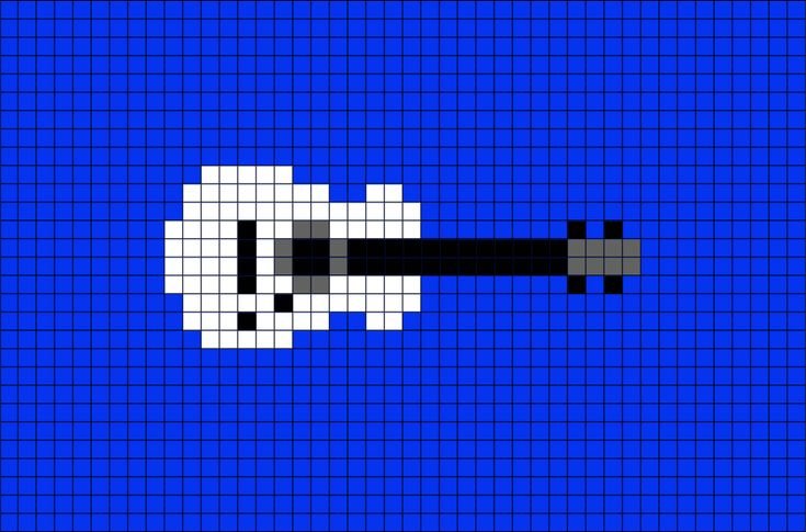 Пиксельный узор