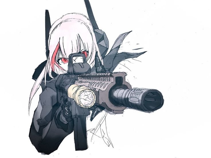 Girls Frontline m4 SOPMOD