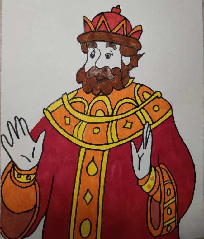 Царь рисунок