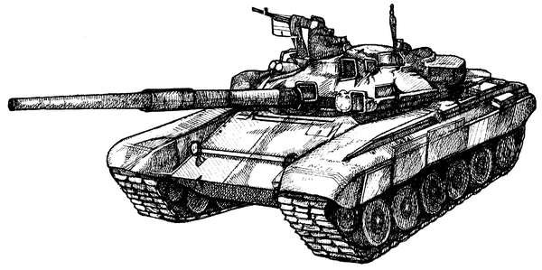 Танк т-90 вектор