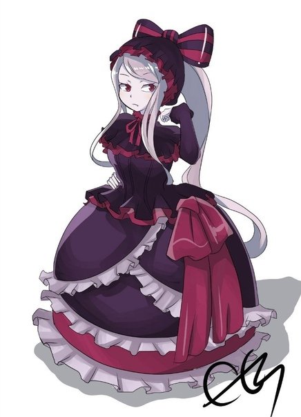 Shalltear Оверлорд White