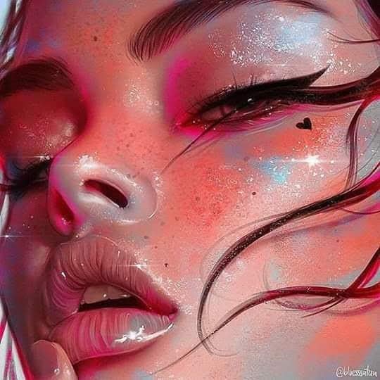 Procreate портреты Джулия Разумова