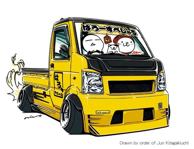 Suzuki carry шоу кар