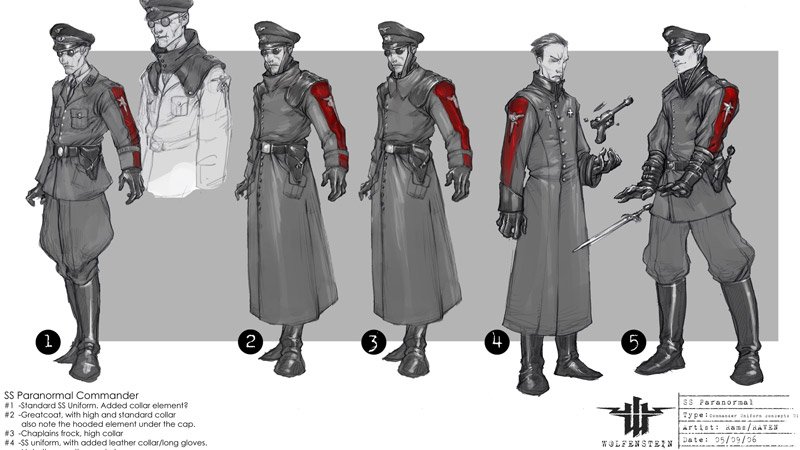 Дизельпанк вольфенштайн Art
