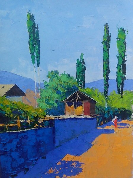 Кишлак нарисовать