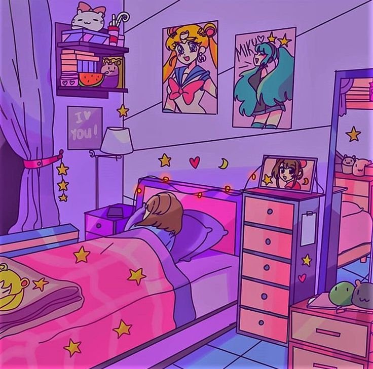Комната Sailor Moon