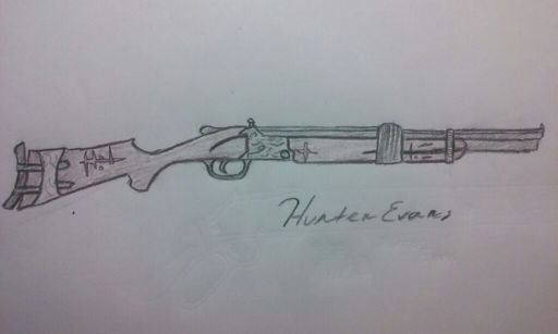 Нарисовать дробовик